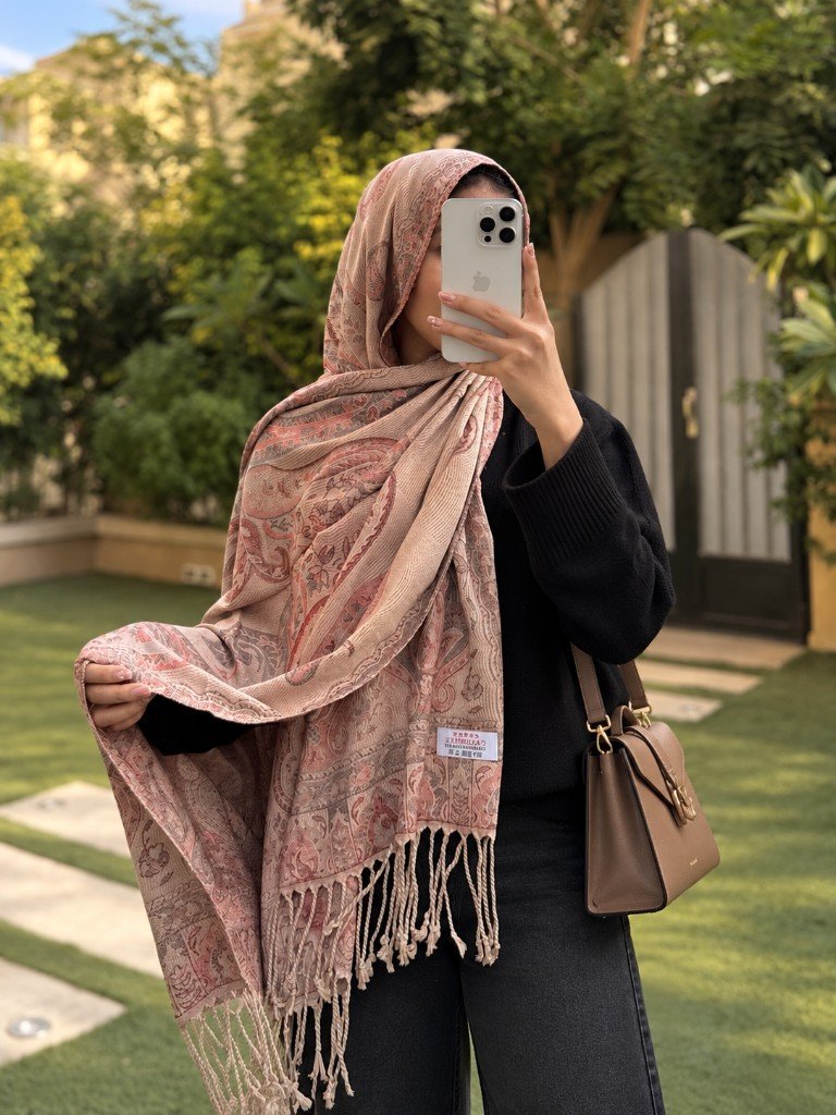 Rose Dust Pashmina