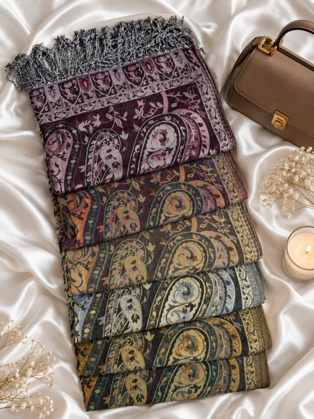 Rose Dust Pashmina photo 2
